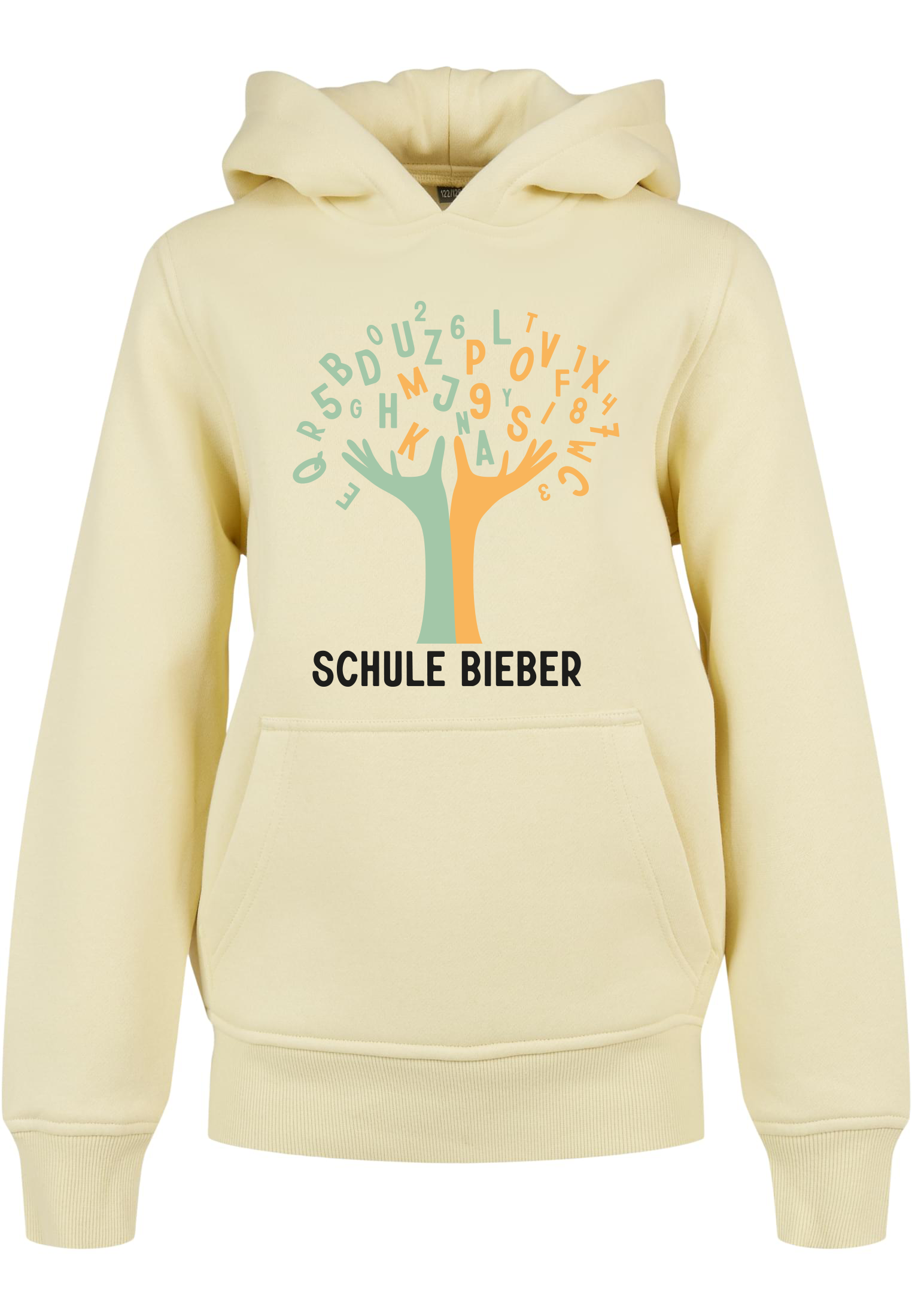 Hoodie Kinder Softyellow
